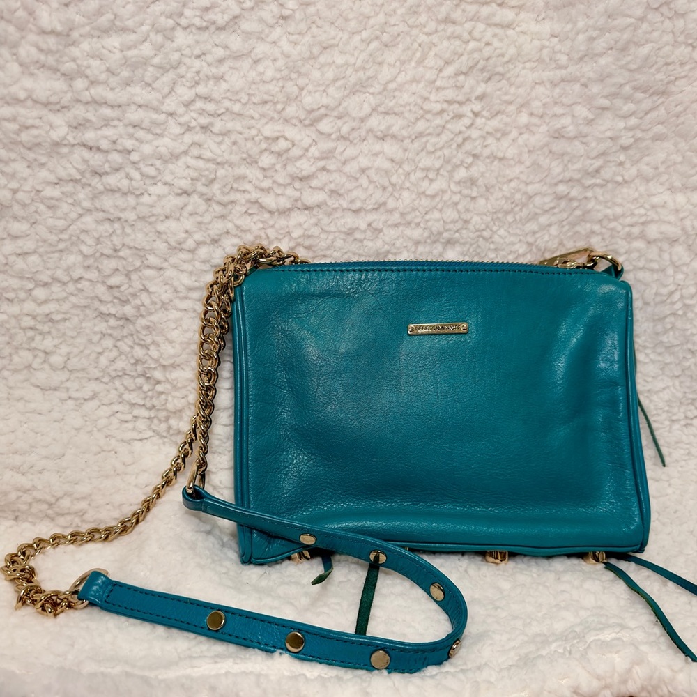 Rebecca Minkoff Teal Blue Crossbody Bag